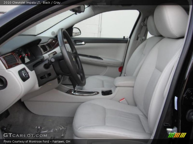 Black / Gray 2010 Chevrolet Impala LT