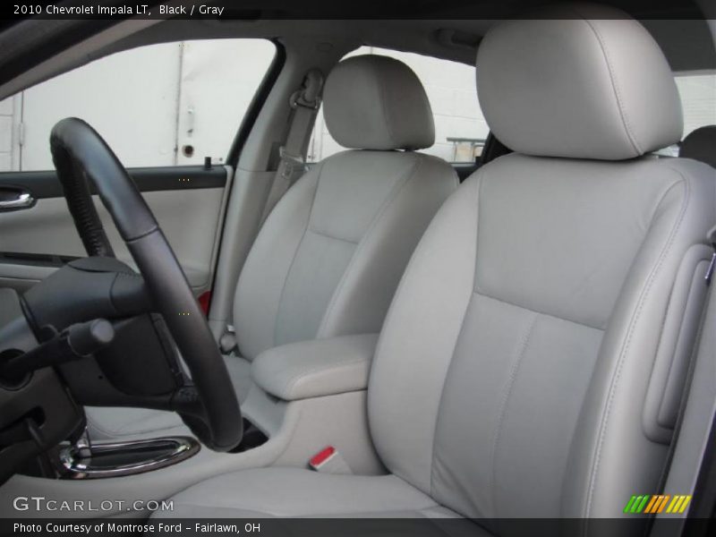 Black / Gray 2010 Chevrolet Impala LT