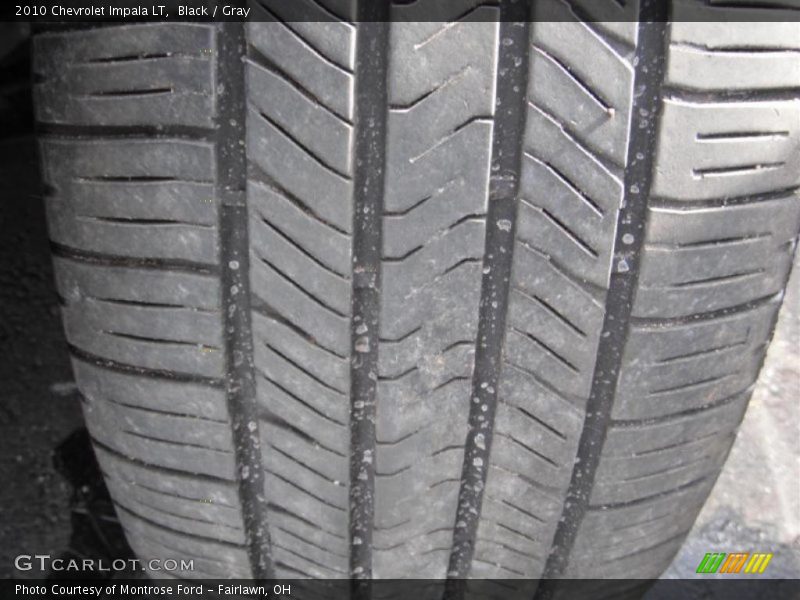 Black / Gray 2010 Chevrolet Impala LT