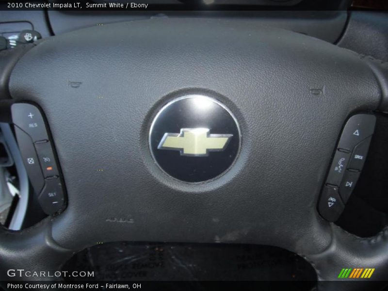 Summit White / Ebony 2010 Chevrolet Impala LT