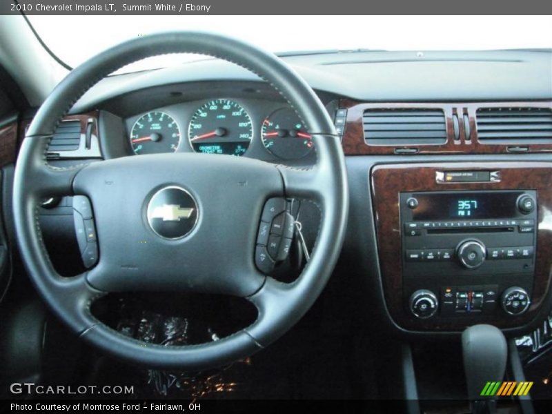 Summit White / Ebony 2010 Chevrolet Impala LT