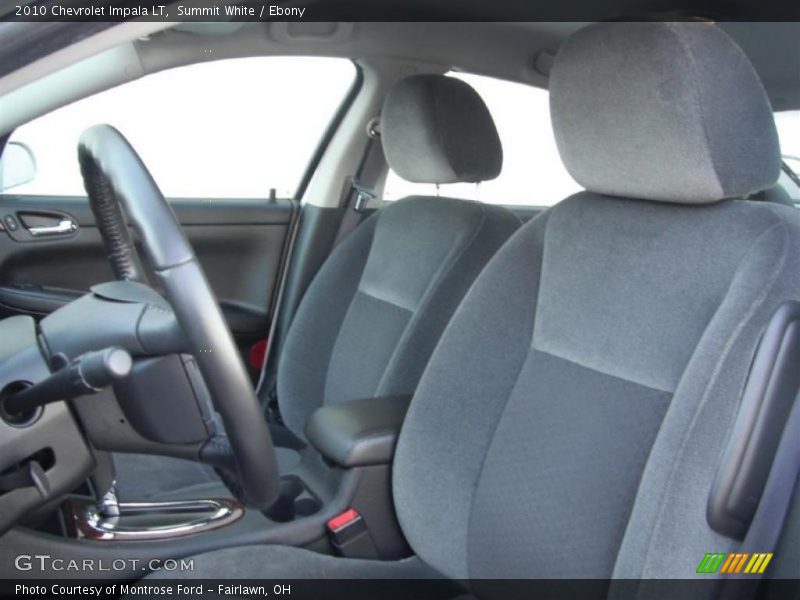 Summit White / Ebony 2010 Chevrolet Impala LT