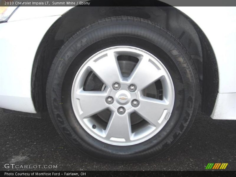 Summit White / Ebony 2010 Chevrolet Impala LT