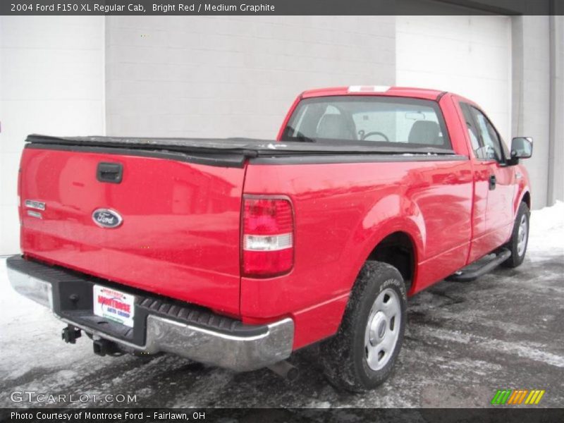 Bright Red / Medium Graphite 2004 Ford F150 XL Regular Cab