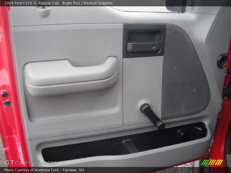 Bright Red / Medium Graphite 2004 Ford F150 XL Regular Cab