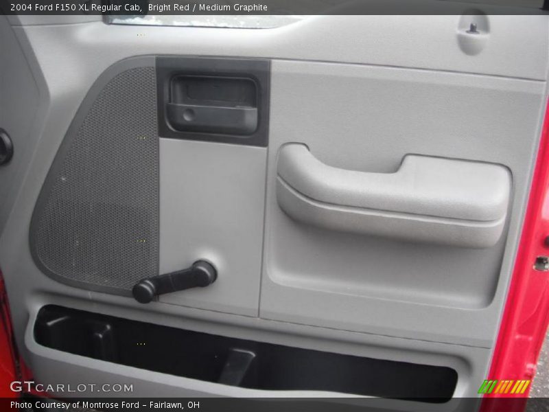 Bright Red / Medium Graphite 2004 Ford F150 XL Regular Cab