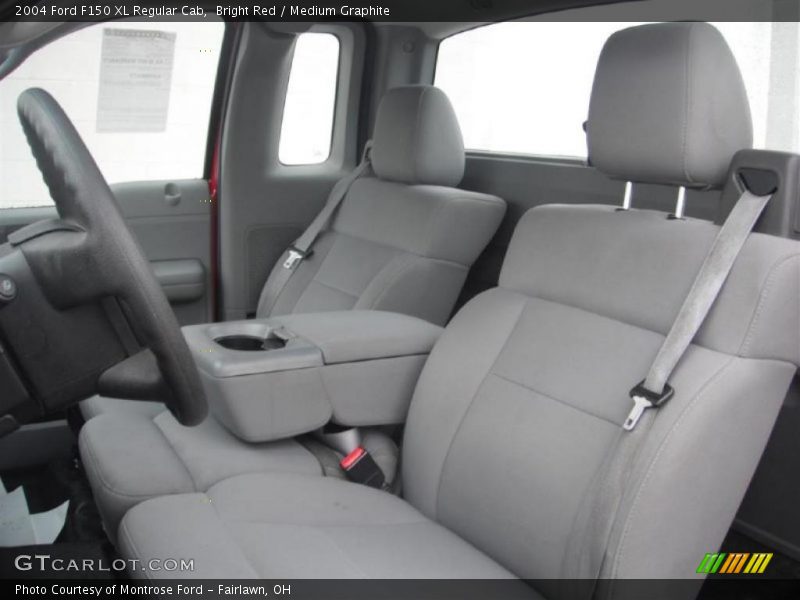 Bright Red / Medium Graphite 2004 Ford F150 XL Regular Cab