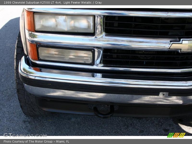 Light Pewter Metallic / Gray 1999 Chevrolet Suburban K2500 LT 4x4