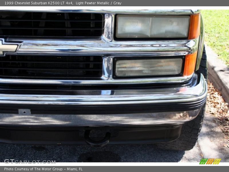 Light Pewter Metallic / Gray 1999 Chevrolet Suburban K2500 LT 4x4