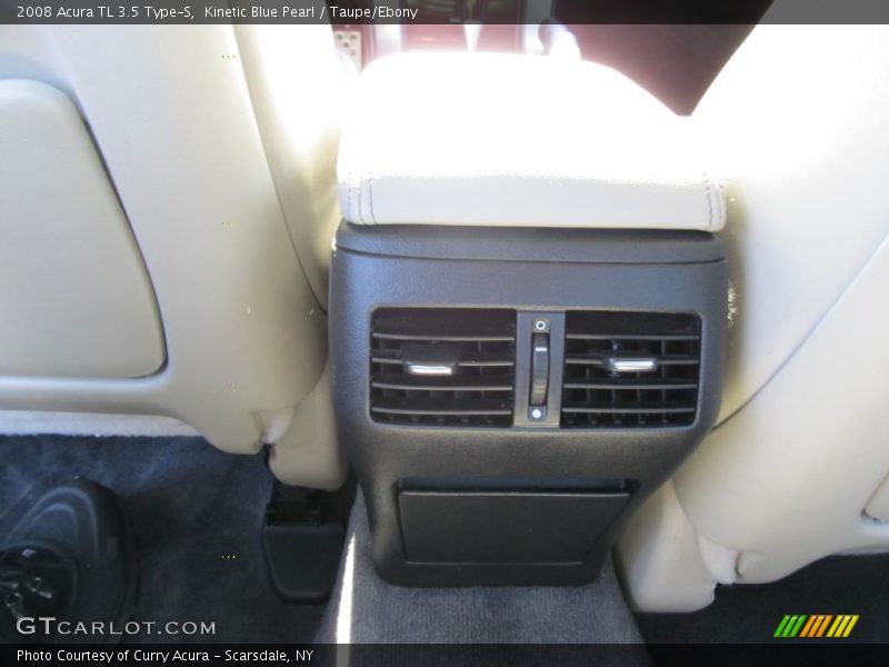 Kinetic Blue Pearl / Taupe/Ebony 2008 Acura TL 3.5 Type-S