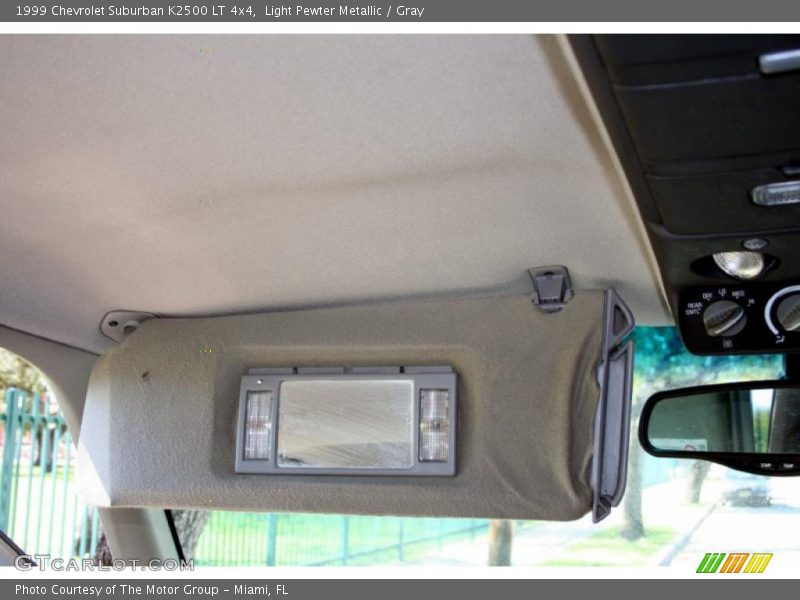Light Pewter Metallic / Gray 1999 Chevrolet Suburban K2500 LT 4x4