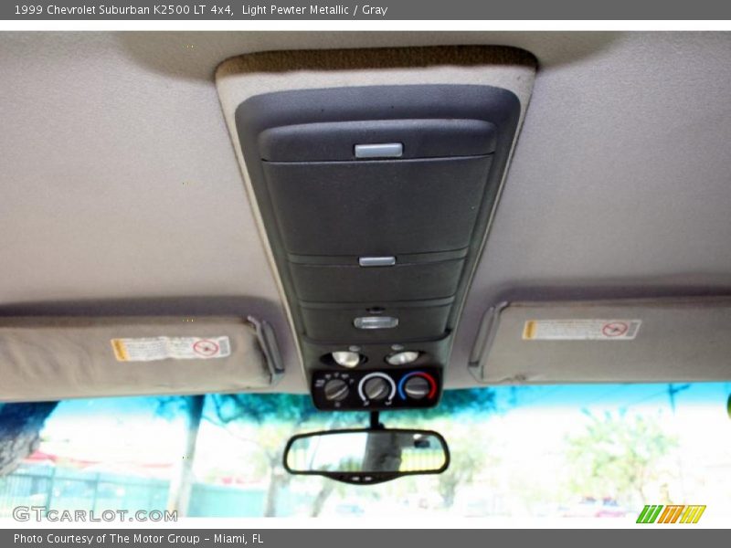 Light Pewter Metallic / Gray 1999 Chevrolet Suburban K2500 LT 4x4