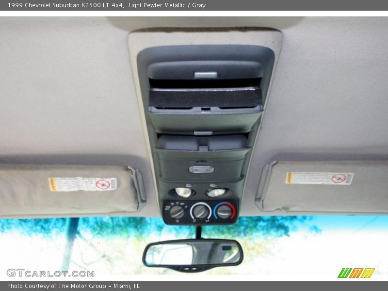 Light Pewter Metallic / Gray 1999 Chevrolet Suburban K2500 LT 4x4