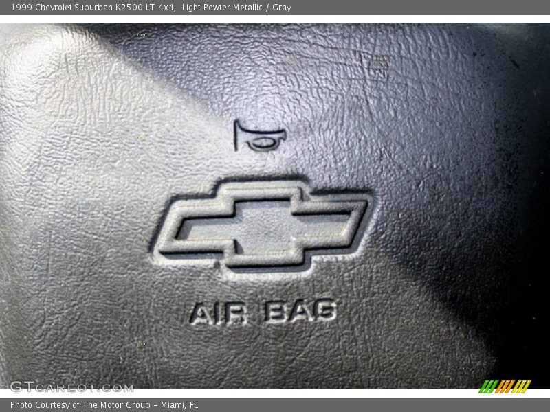 Light Pewter Metallic / Gray 1999 Chevrolet Suburban K2500 LT 4x4