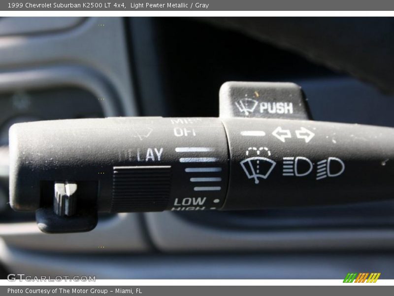 Light Pewter Metallic / Gray 1999 Chevrolet Suburban K2500 LT 4x4