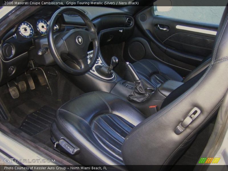 Nero (Black) Interior - 2006 Coupe Cambiocorsa 