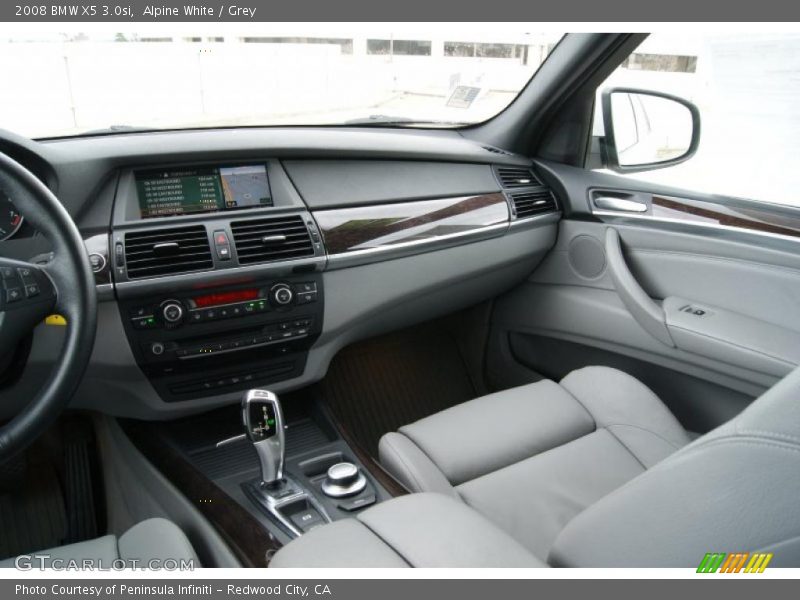 Alpine White / Grey 2008 BMW X5 3.0si