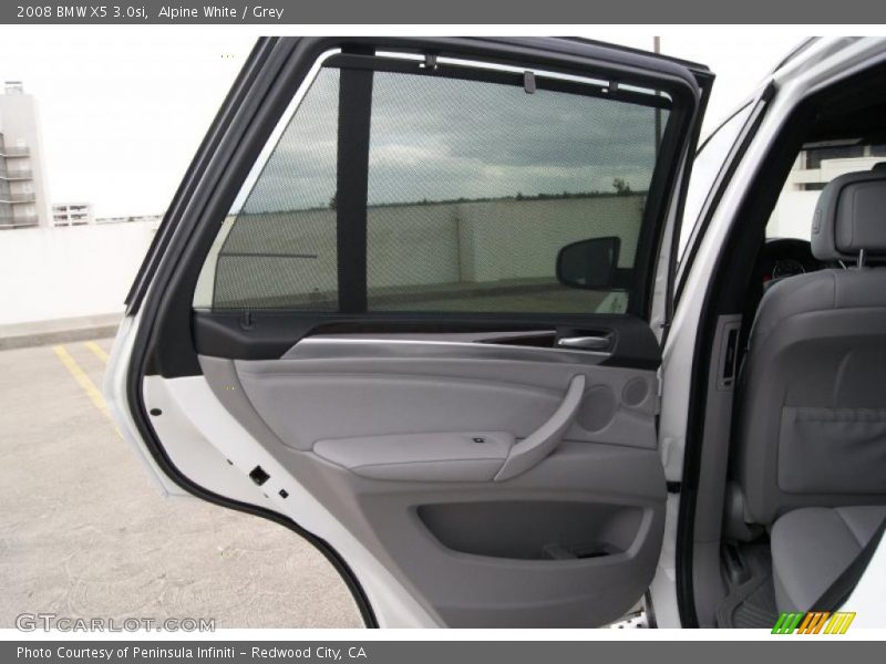 Alpine White / Grey 2008 BMW X5 3.0si