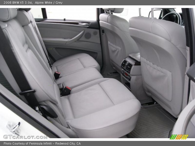Alpine White / Grey 2008 BMW X5 3.0si