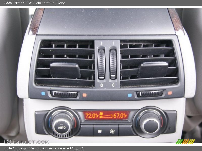 Alpine White / Grey 2008 BMW X5 3.0si