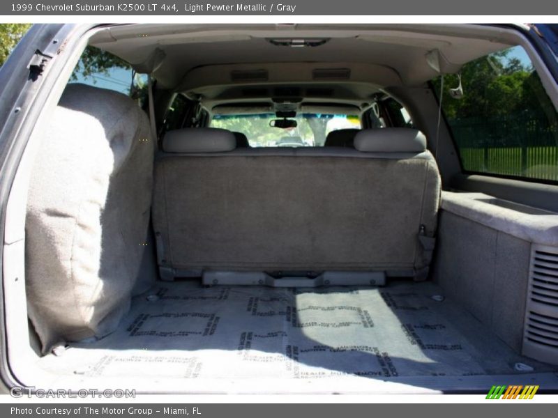 Light Pewter Metallic / Gray 1999 Chevrolet Suburban K2500 LT 4x4
