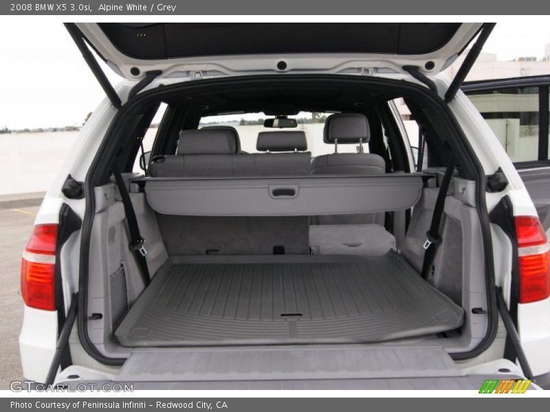 Alpine White / Grey 2008 BMW X5 3.0si