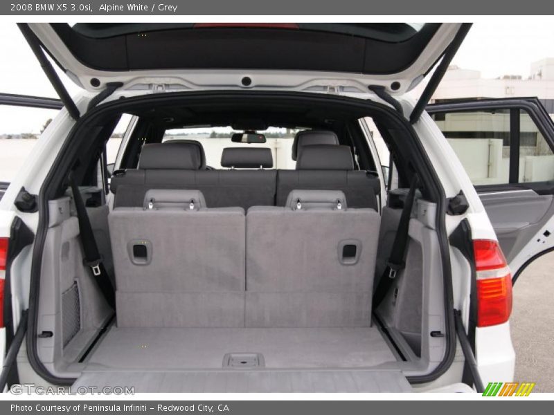 Alpine White / Grey 2008 BMW X5 3.0si