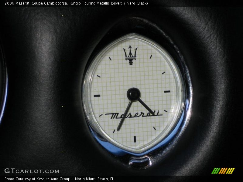 Grigio Touring Metallic (Silver) / Nero (Black) 2006 Maserati Coupe Cambiocorsa