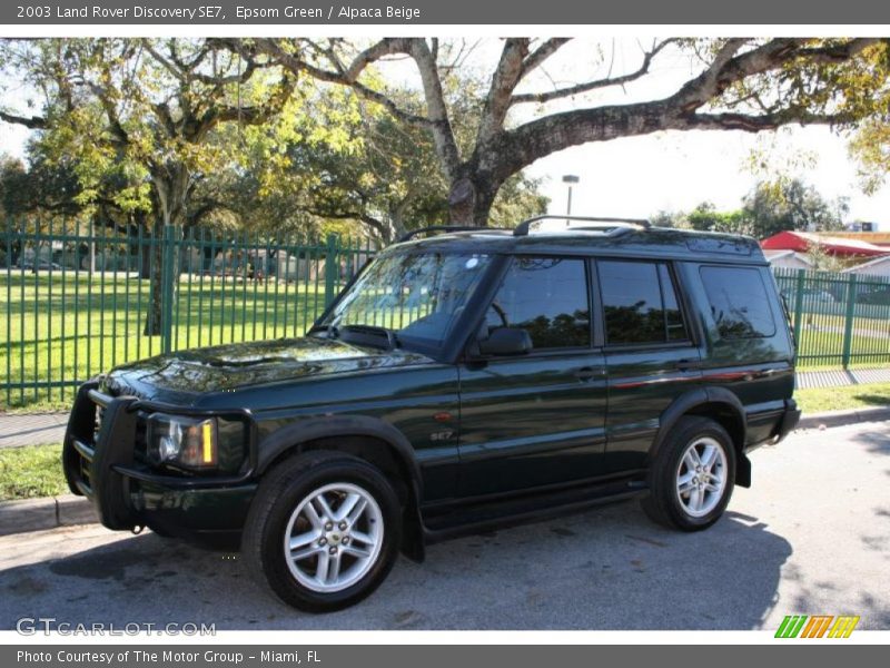 Epsom Green / Alpaca Beige 2003 Land Rover Discovery SE7