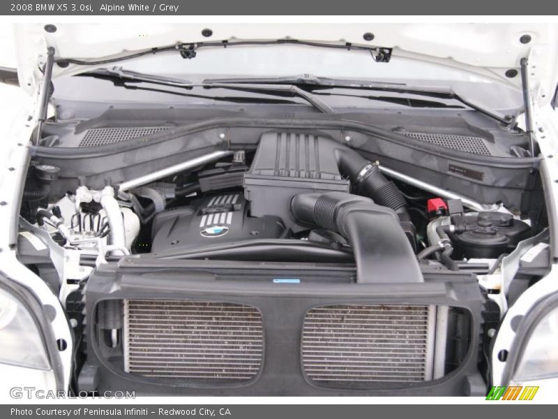 Alpine White / Grey 2008 BMW X5 3.0si