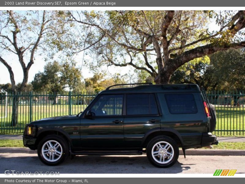 Epsom Green / Alpaca Beige 2003 Land Rover Discovery SE7