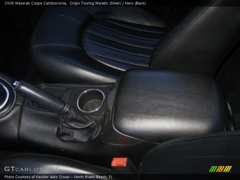 Grigio Touring Metallic (Silver) / Nero (Black) 2006 Maserati Coupe Cambiocorsa