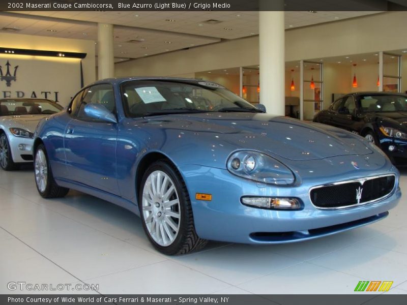 Front 3/4 View of 2002 Coupe Cambiocorsa