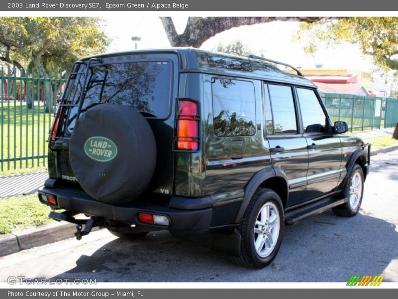 Epsom Green / Alpaca Beige 2003 Land Rover Discovery SE7