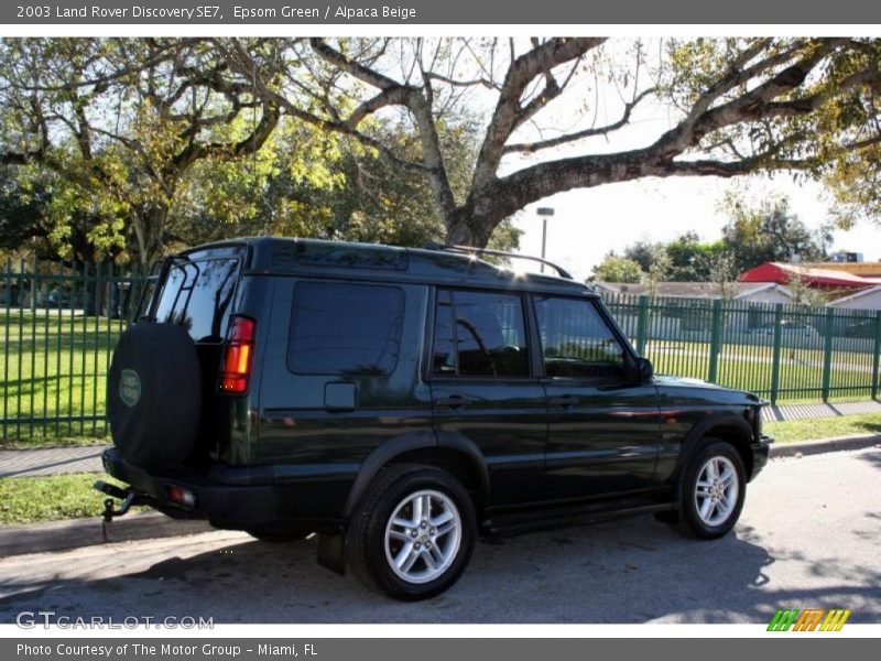 Epsom Green / Alpaca Beige 2003 Land Rover Discovery SE7