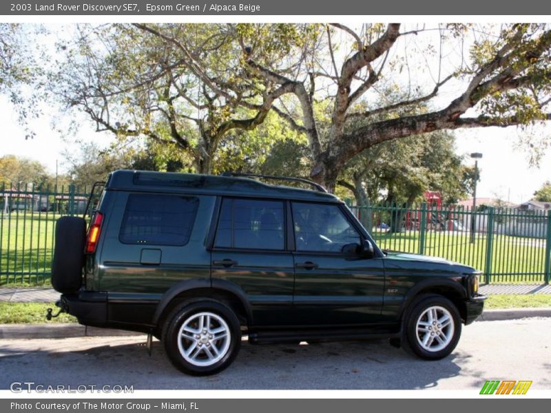 Epsom Green / Alpaca Beige 2003 Land Rover Discovery SE7