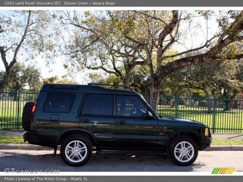 Epsom Green / Alpaca Beige 2003 Land Rover Discovery SE7