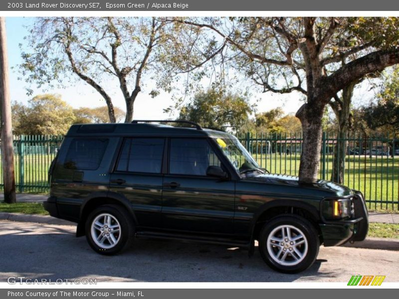 Epsom Green / Alpaca Beige 2003 Land Rover Discovery SE7