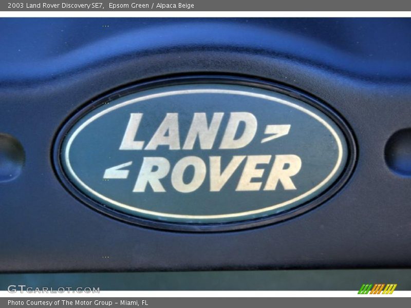 Epsom Green / Alpaca Beige 2003 Land Rover Discovery SE7