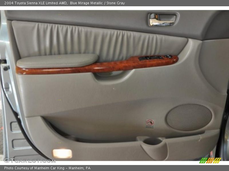 Blue Mirage Metallic / Stone Gray 2004 Toyota Sienna XLE Limited AWD