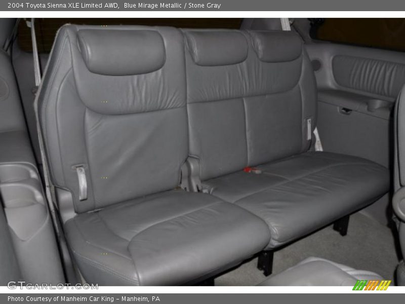 Blue Mirage Metallic / Stone Gray 2004 Toyota Sienna XLE Limited AWD