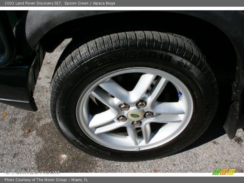 Epsom Green / Alpaca Beige 2003 Land Rover Discovery SE7