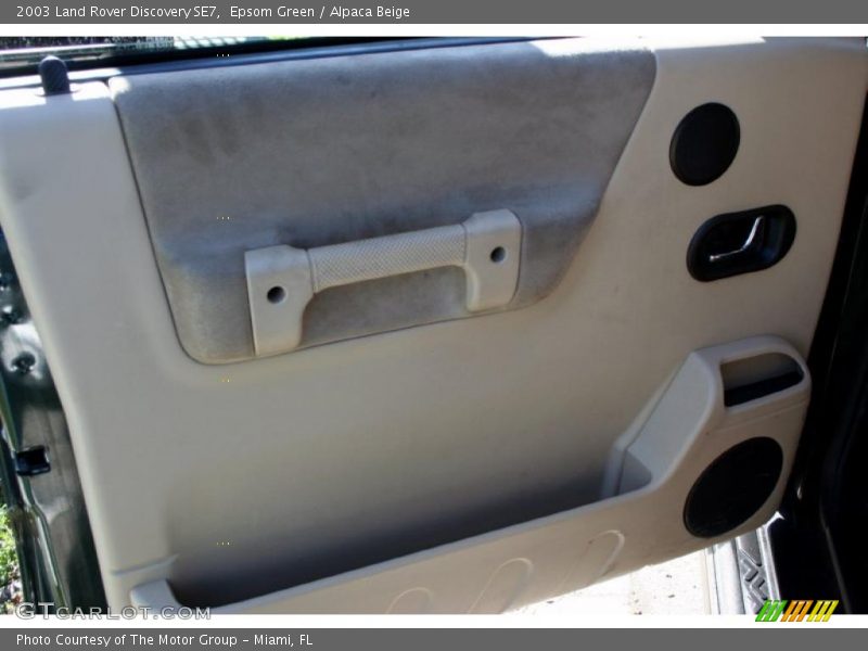 Epsom Green / Alpaca Beige 2003 Land Rover Discovery SE7