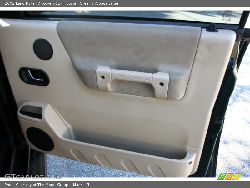 Epsom Green / Alpaca Beige 2003 Land Rover Discovery SE7