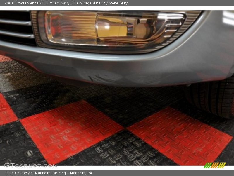Blue Mirage Metallic / Stone Gray 2004 Toyota Sienna XLE Limited AWD
