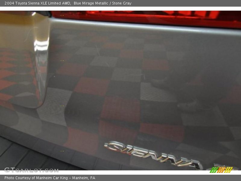 Blue Mirage Metallic / Stone Gray 2004 Toyota Sienna XLE Limited AWD