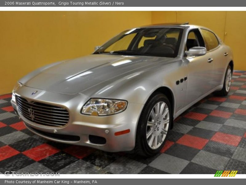 Grigio Touring Metallic (Silver) / Nero 2006 Maserati Quattroporte