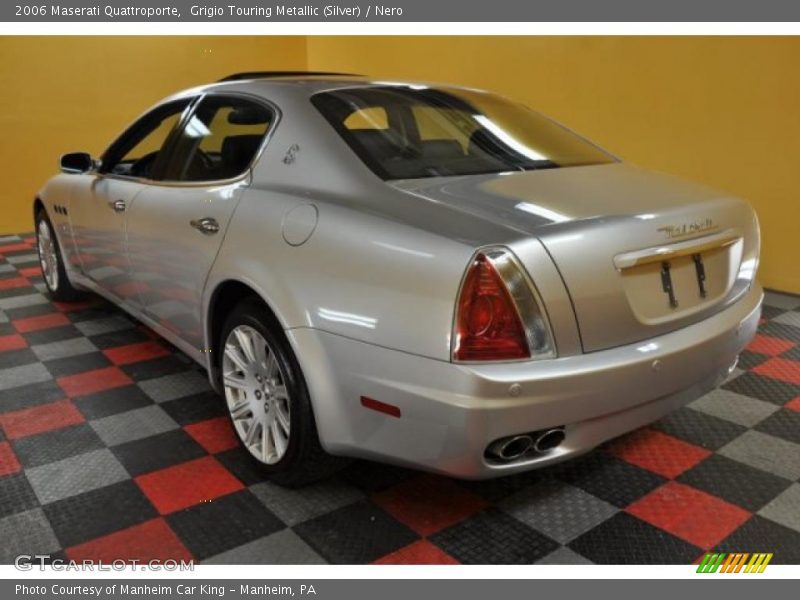 Grigio Touring Metallic (Silver) / Nero 2006 Maserati Quattroporte