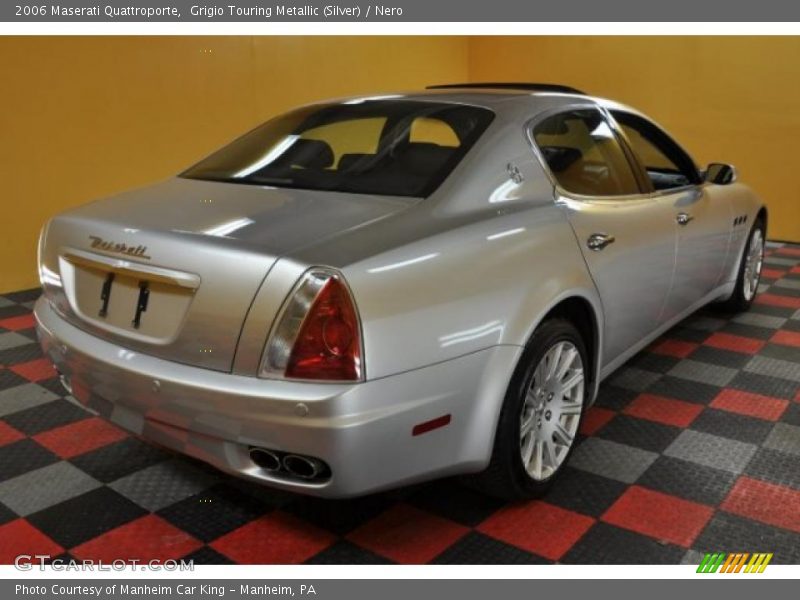 Grigio Touring Metallic (Silver) / Nero 2006 Maserati Quattroporte