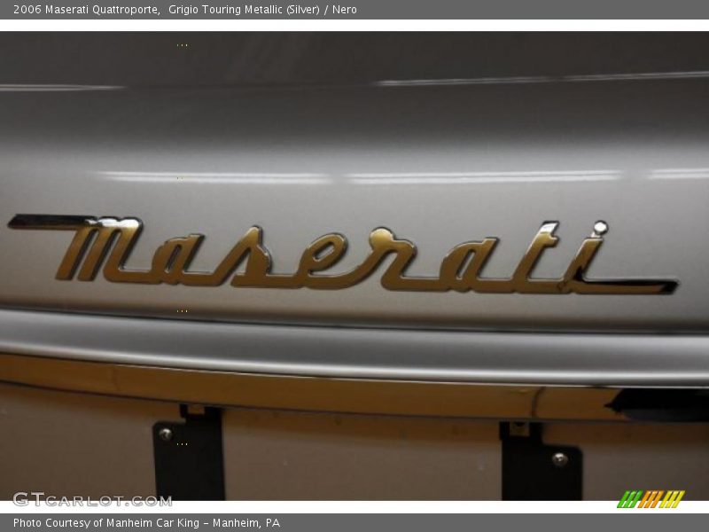 Grigio Touring Metallic (Silver) / Nero 2006 Maserati Quattroporte
